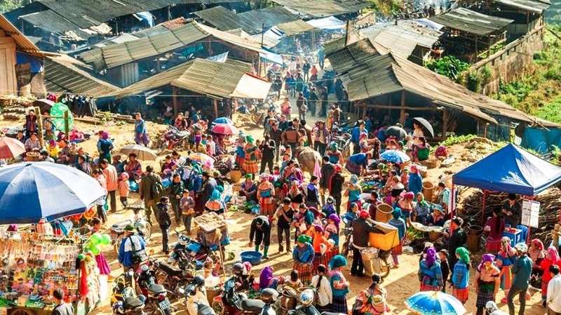 chợ phiên bắc hà 2
